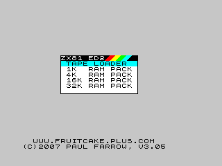 ZX80 Emulator Cartridges for Sinclair Interface 2